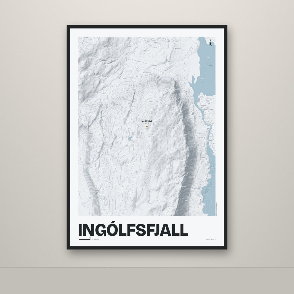 Ingólfsfjall – Ljóst, okkurgulur