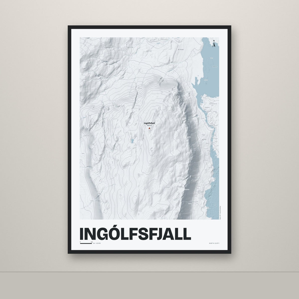 Ingólfsfjall – Ljóst, rauður