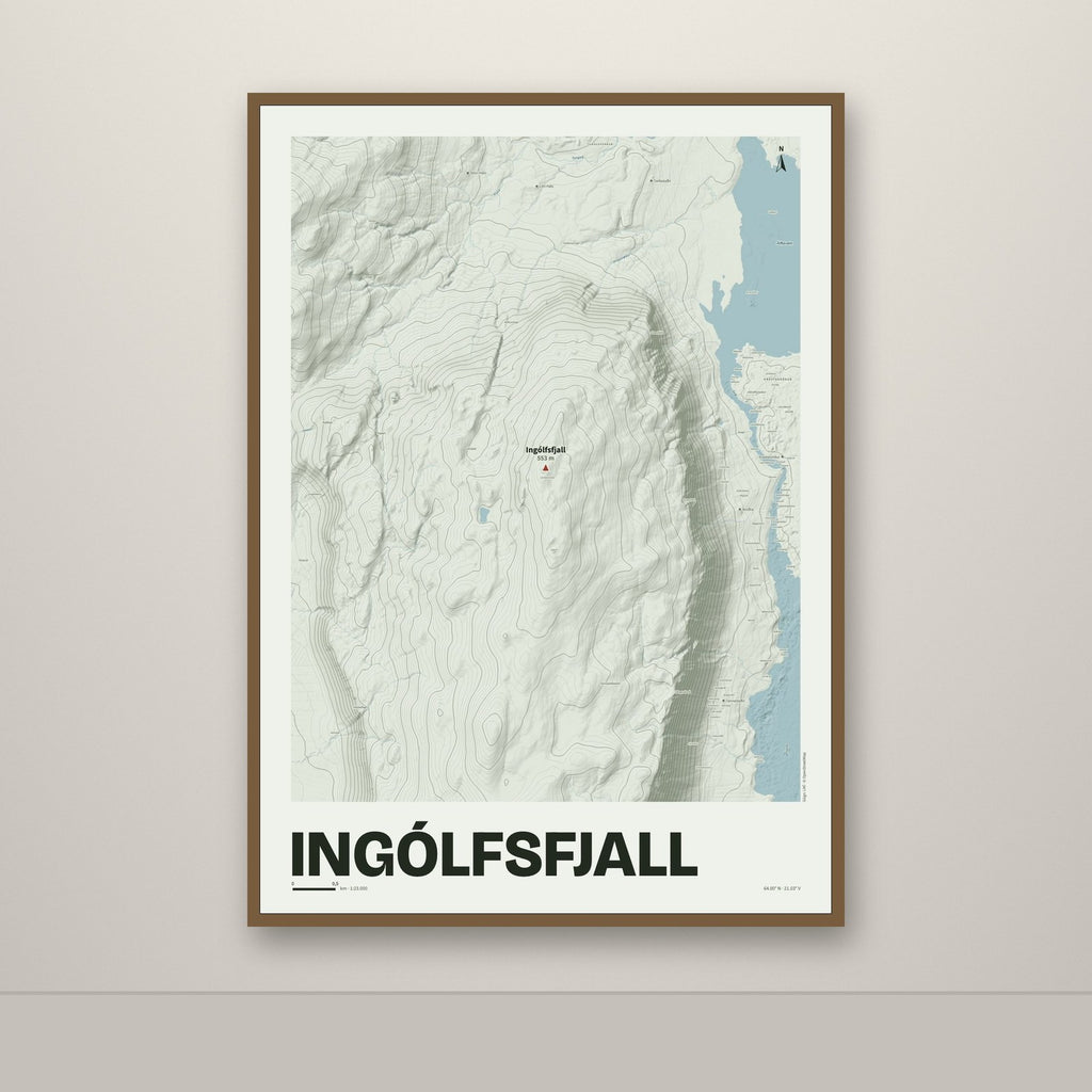 Ingólfsfjall – Mosi, rauður