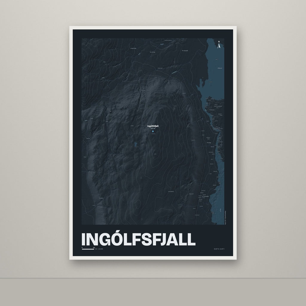 Ingólfsfjall – Nótt, blár