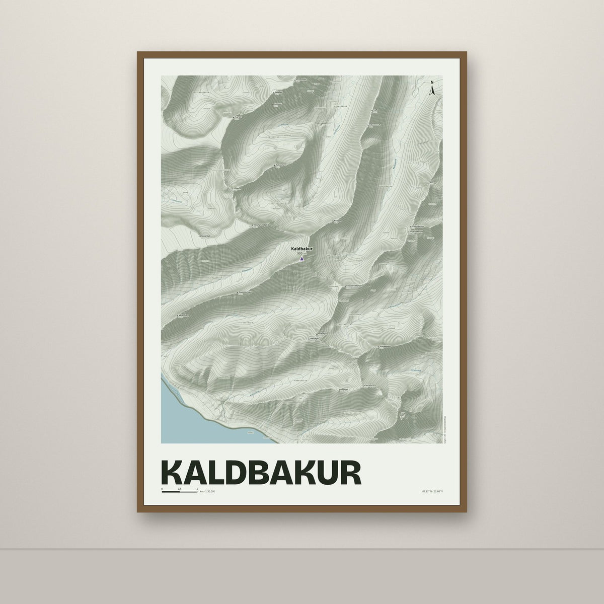 Kaldbakur – Mosi, lúpínufjólublár