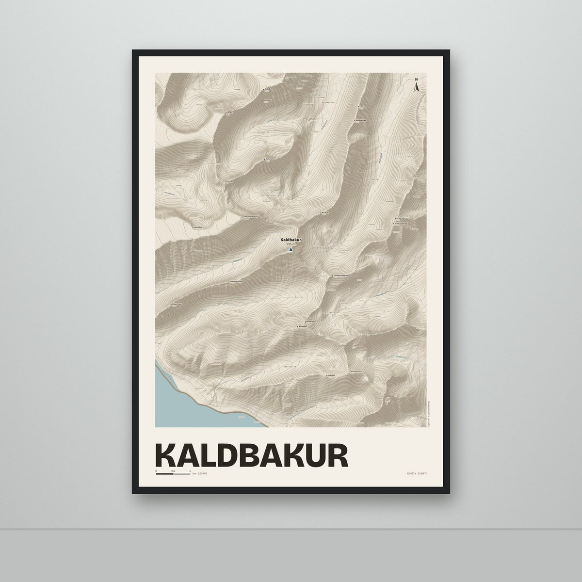 Kaldbakur – Sandur, blár