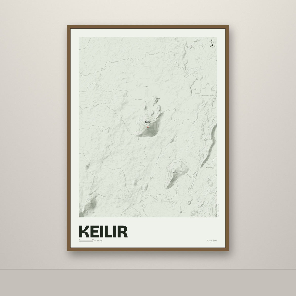 Keilir – Mosi, rauður