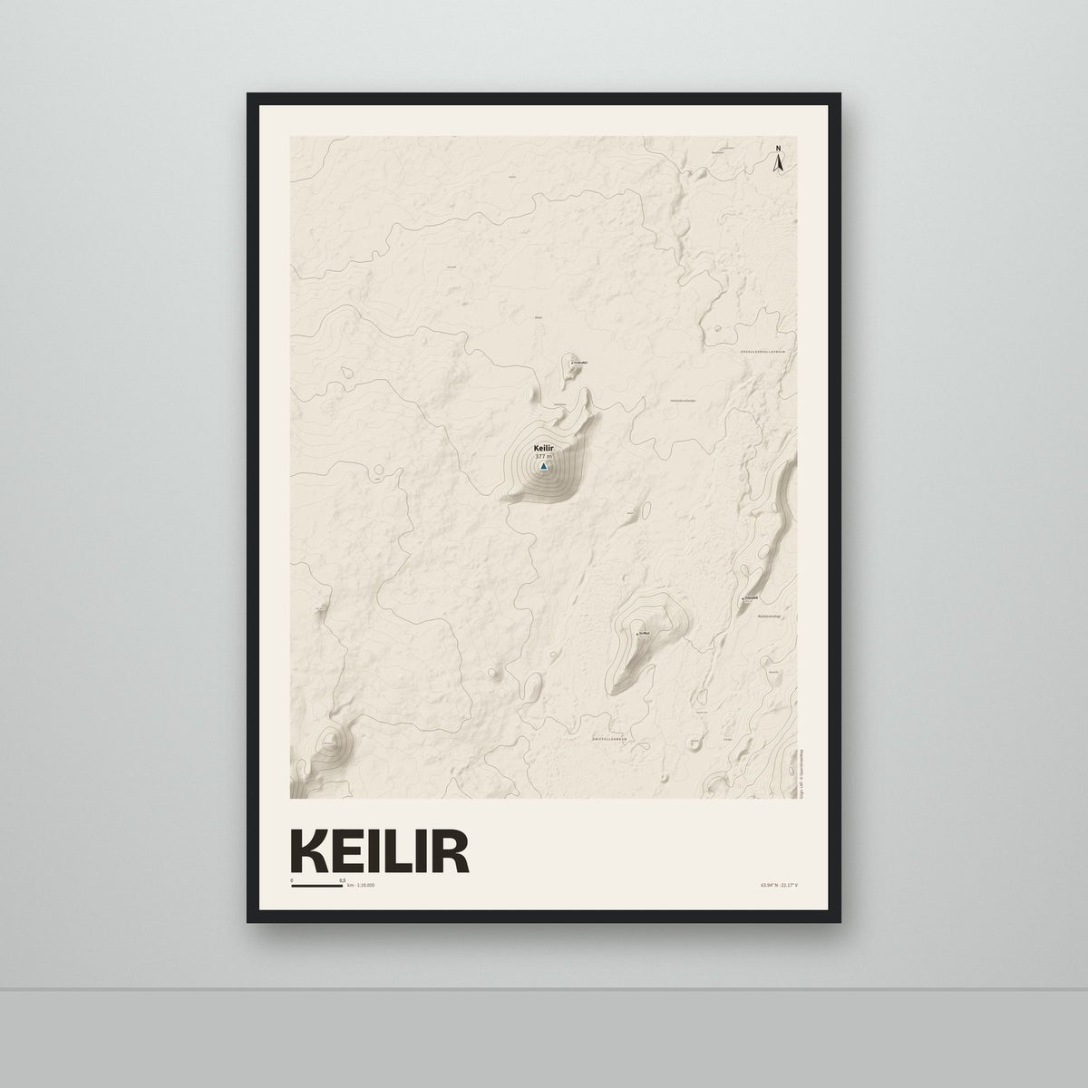 Keilir – Sandur, blár