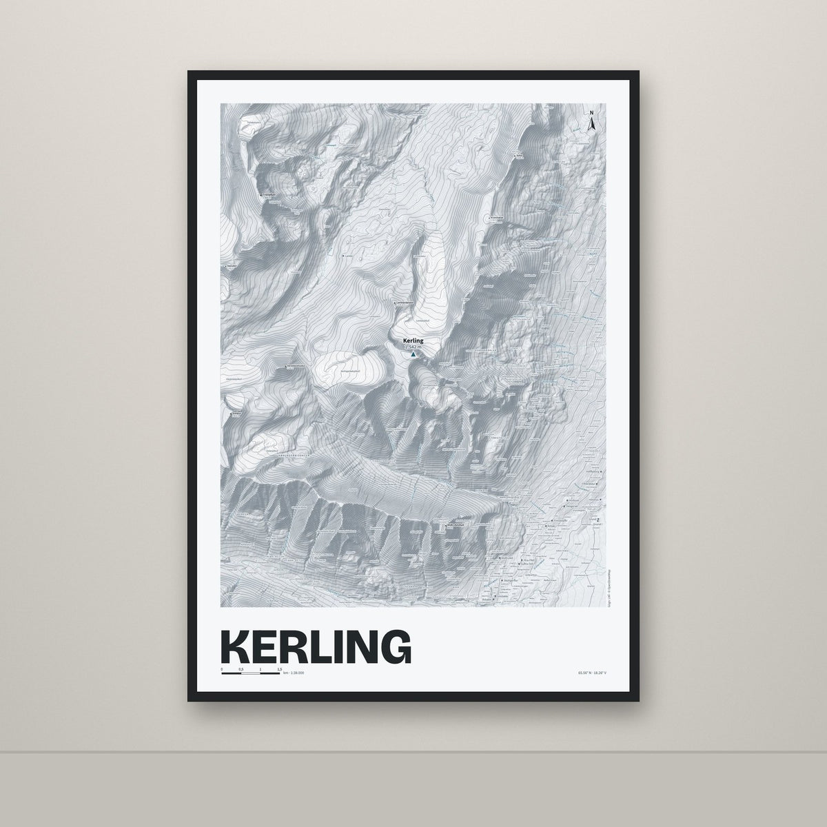 Kerling – Ljóst, blár
