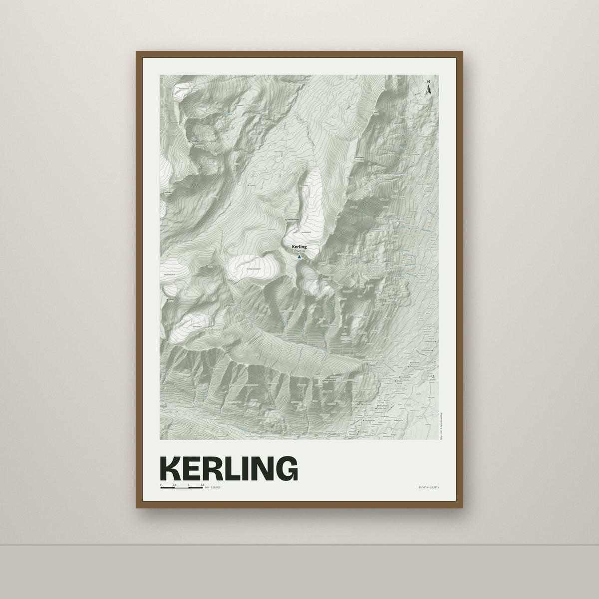 Kerling – Mosi, blár