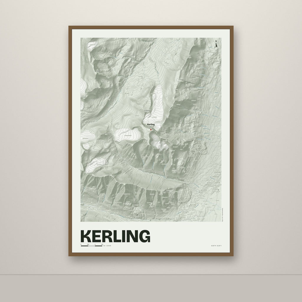 Kerling – Mosi, rauður