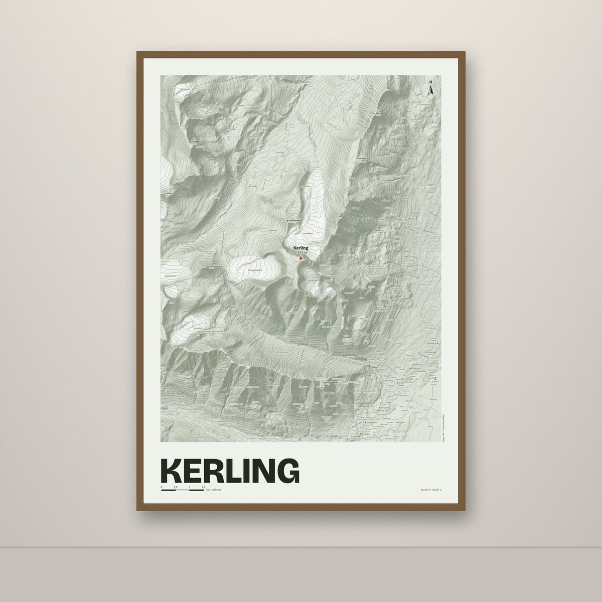 Kerling – Mosi, rauður