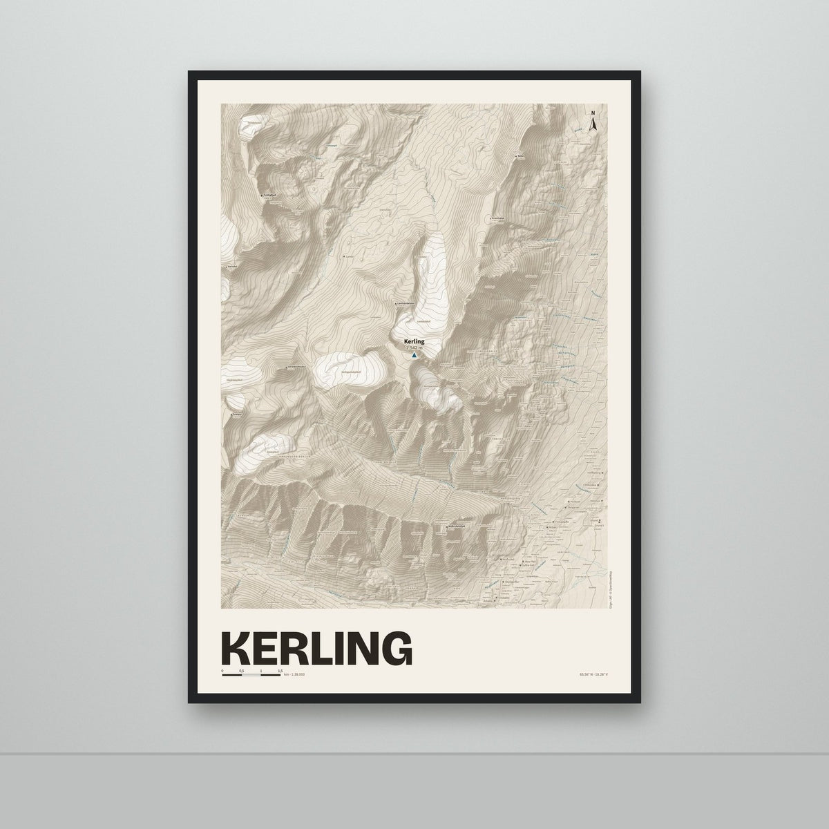 Kerling – Sandur, blár