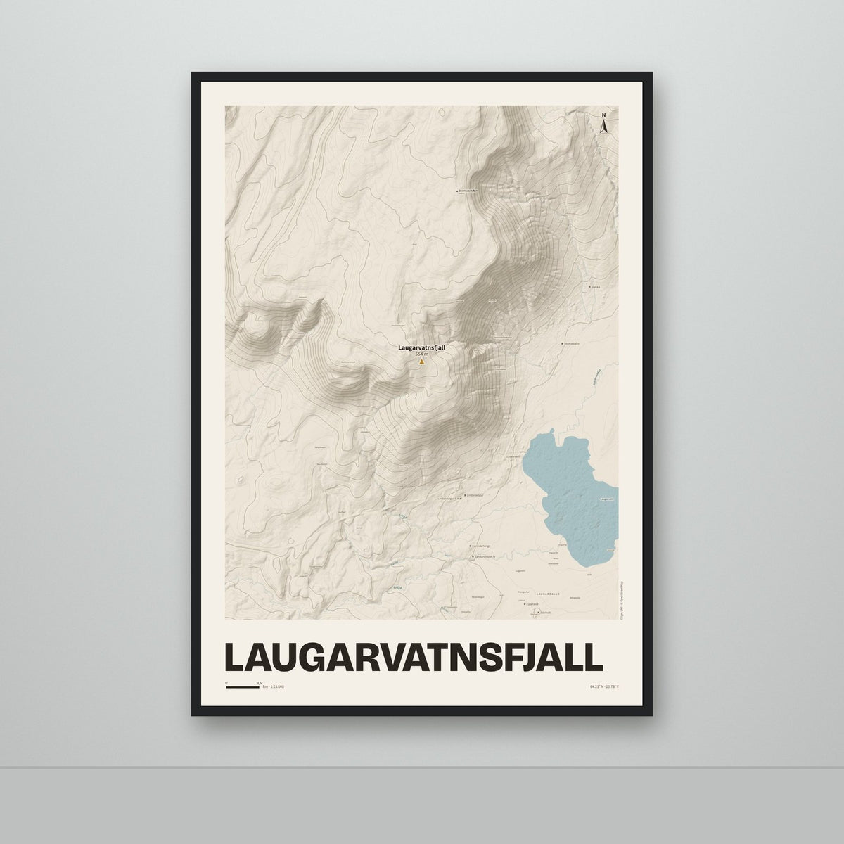 Laugarvatnsfjall – Sandur, okkurgulur