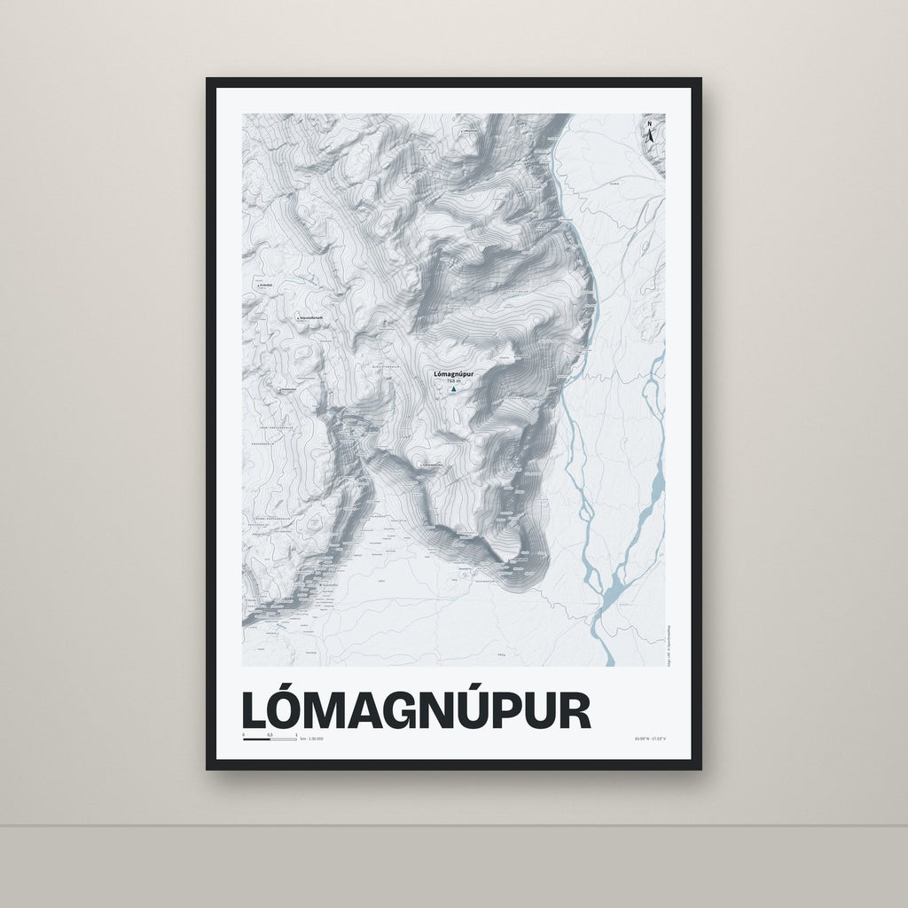 Lómagnúpur – Ljóst, blár