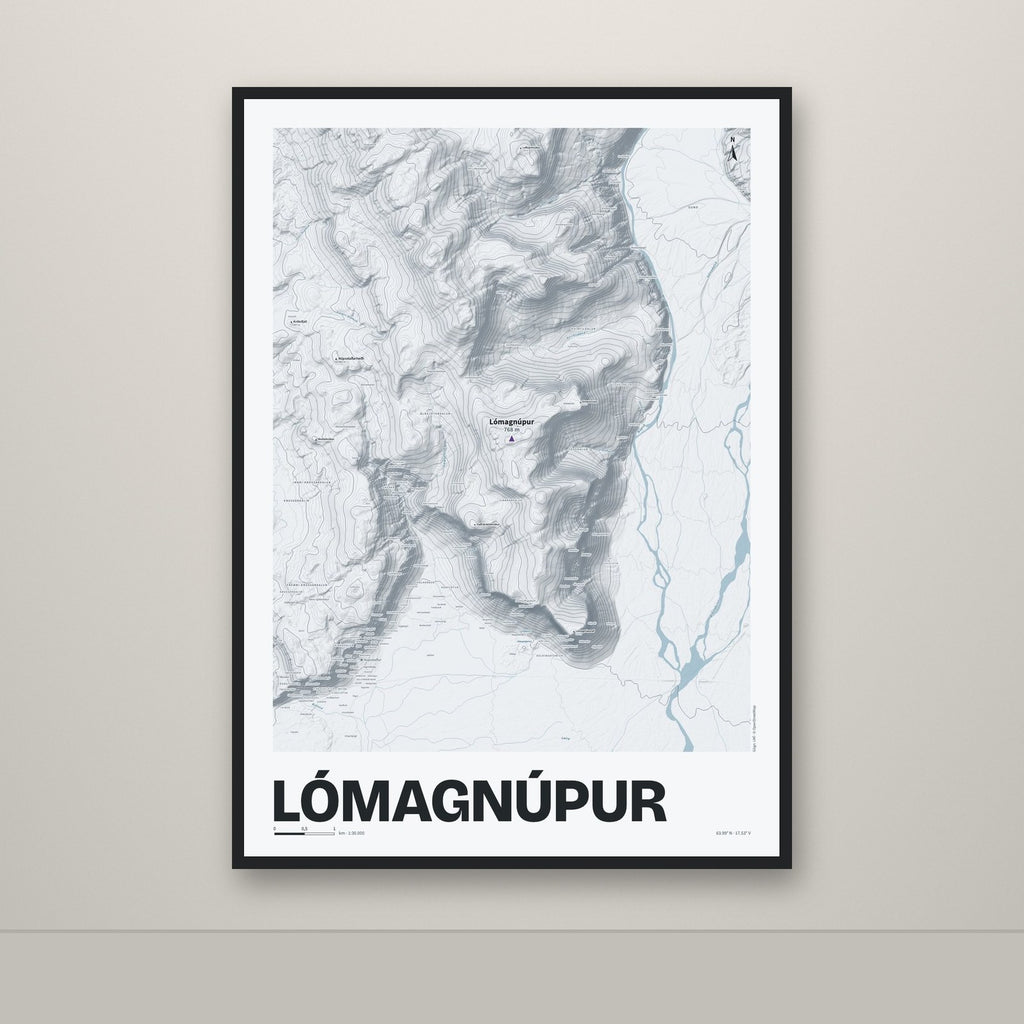 Lómagnúpur – Ljóst, lúpínufjólublár