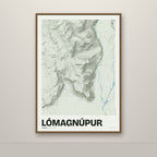 Lómagnúpur – Mosi, okkurgulur