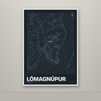 Lómagnúpur – Nótt, lúpínufjólublár