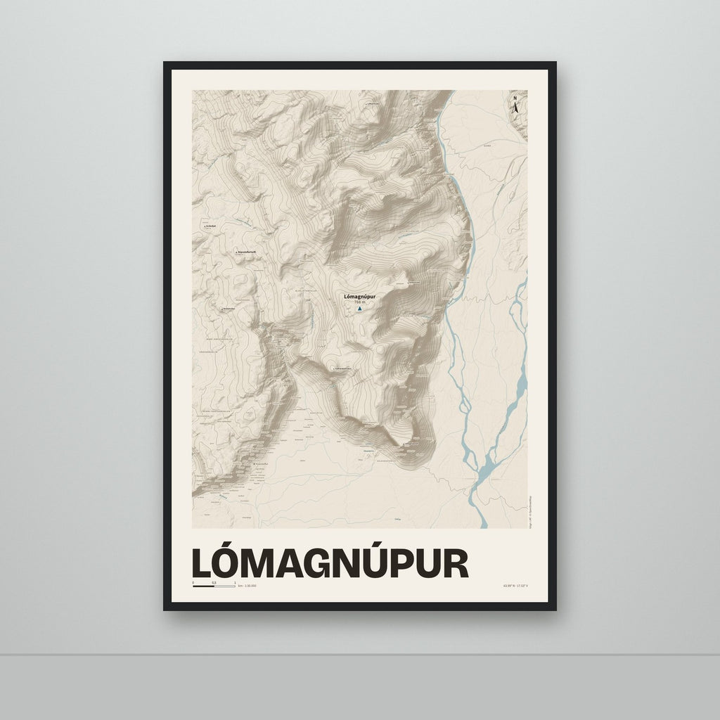 Lómagnúpur – Sandur, blár
