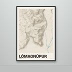 Lómagnúpur – Sandur, blár