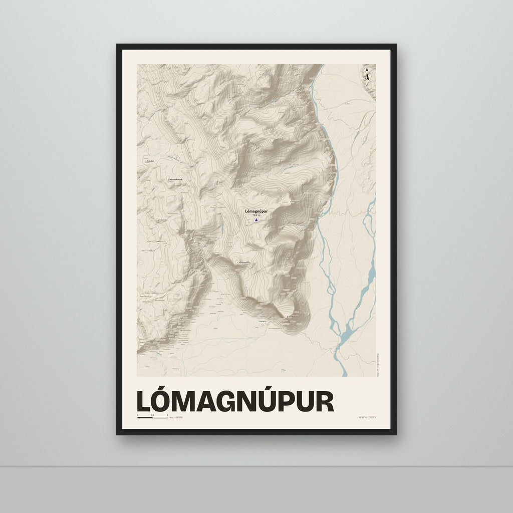 Lómagnúpur – Sandur, lúpínufjólublár