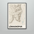 Lómagnúpur – Sandur, rauður