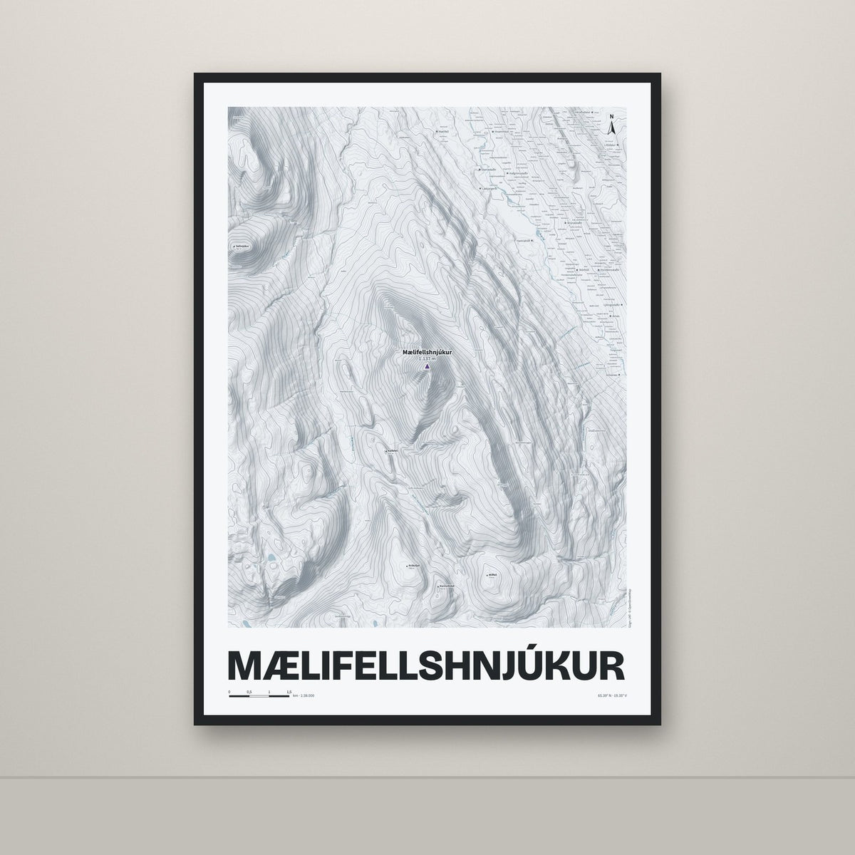 Mælifellshnjúkur – Ljóst, lúpínufjólublár