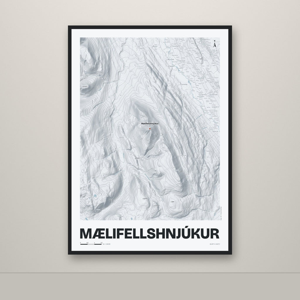 Mælifellshnjúkur – Ljóst, rauður