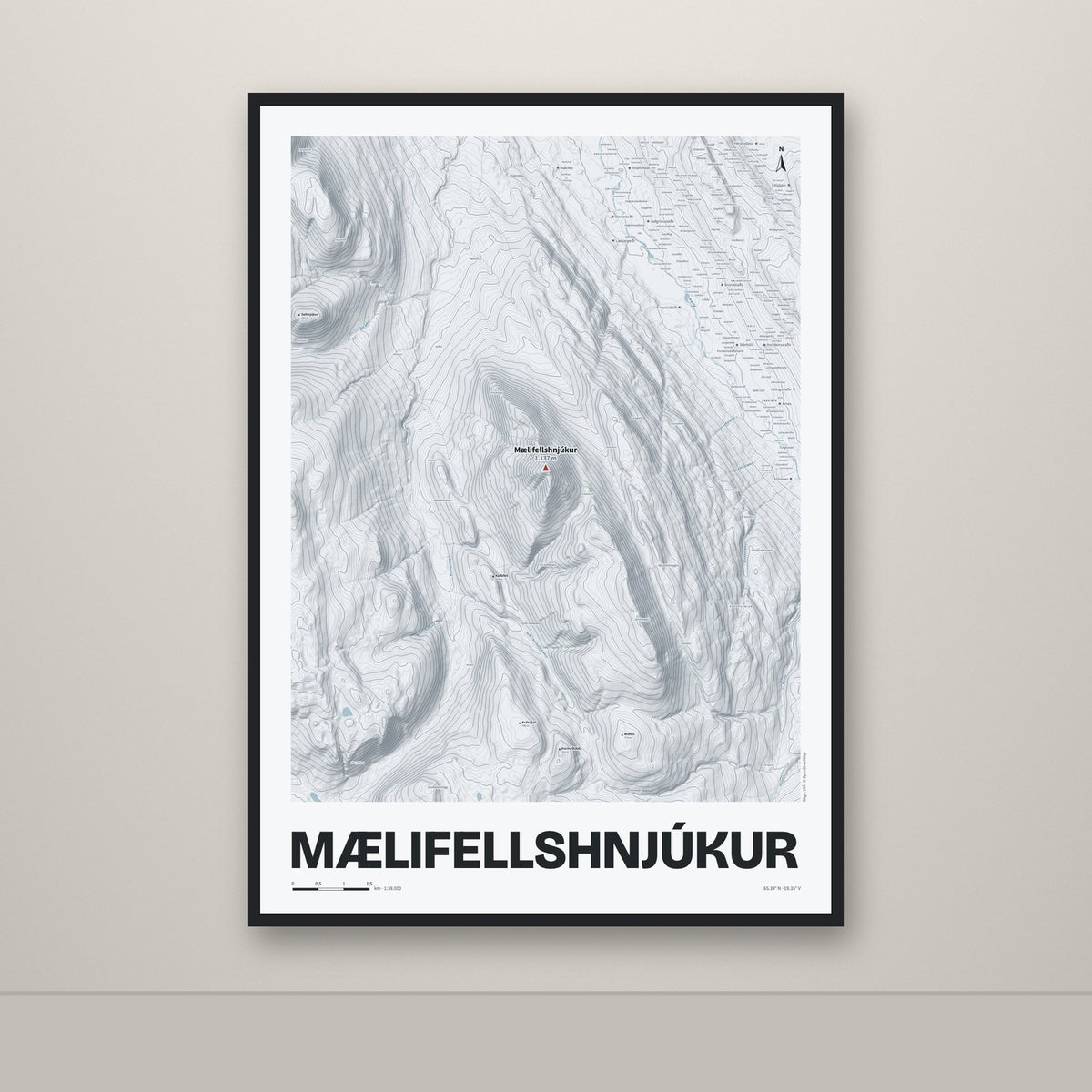 Mælifellshnjúkur – Ljóst, rauður
