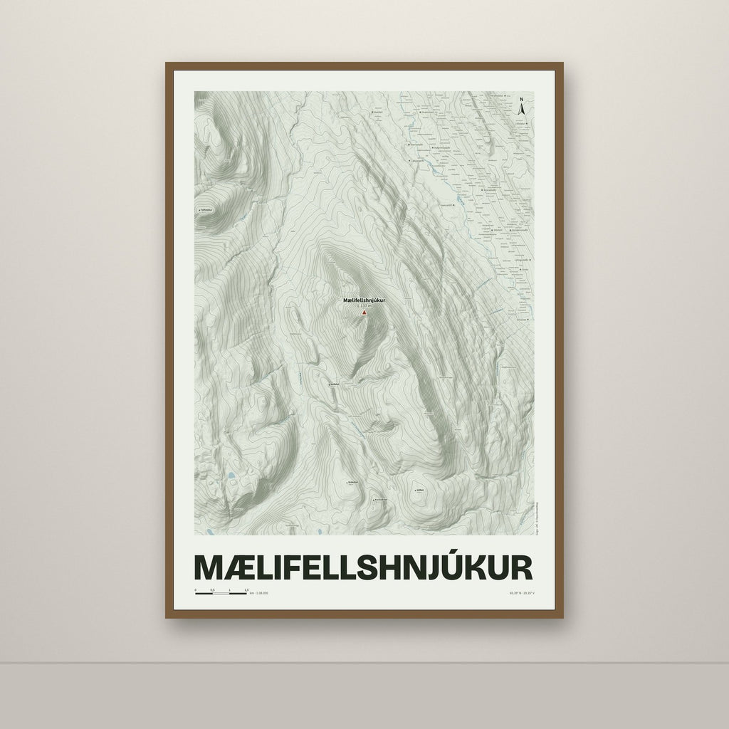 Mælifellshnjúkur – Mosi, rauður