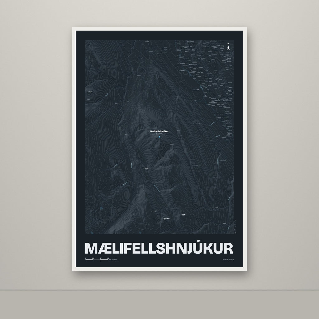 Mælifellshnjúkur – Nótt, blár