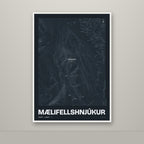 Mælifellshnjúkur – Nótt, okkurgulur