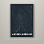 Mælifellshnjúkur – Nótt, rauður