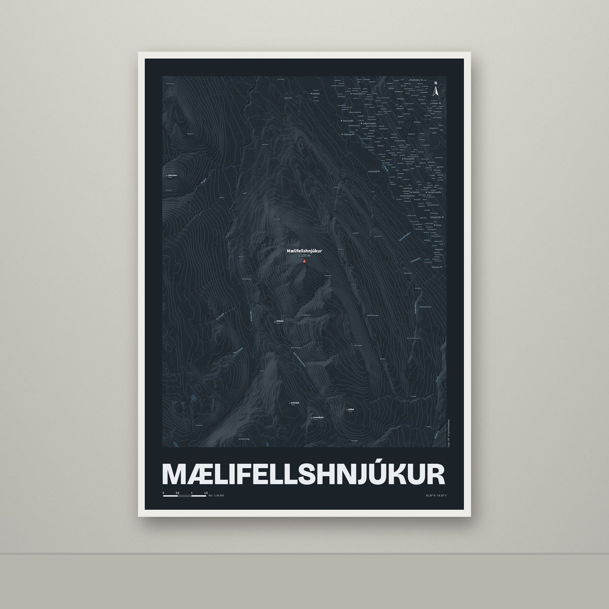 Mælifellshnjúkur – Nótt, rauður
