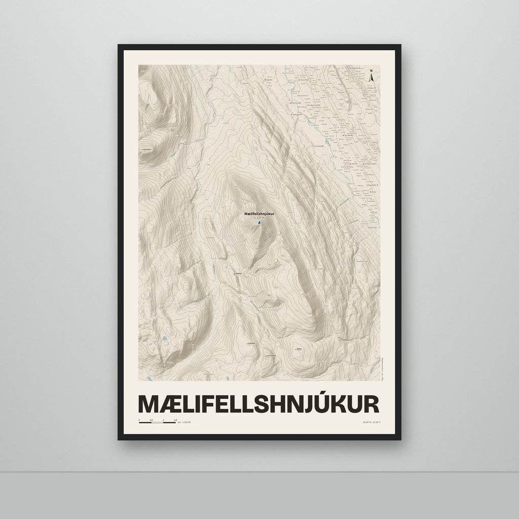 Mælifellshnjúkur – Sandur, blár