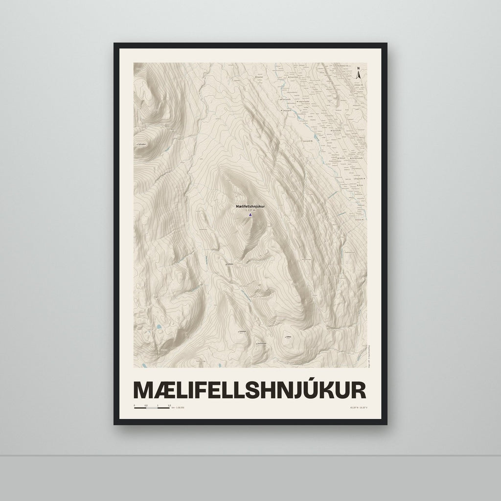 Mælifellshnjúkur – Sandur, lúpínufjólublár