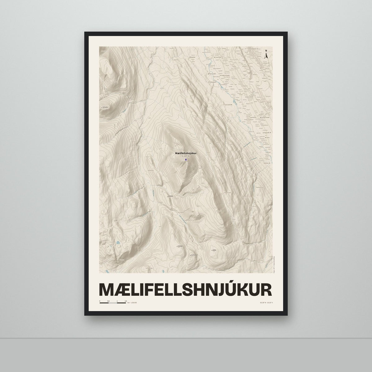 Mælifellshnjúkur – Sandur, lúpínufjólublár