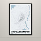 Mosfell í Grímsnesi – Ljóst, okkurgulur