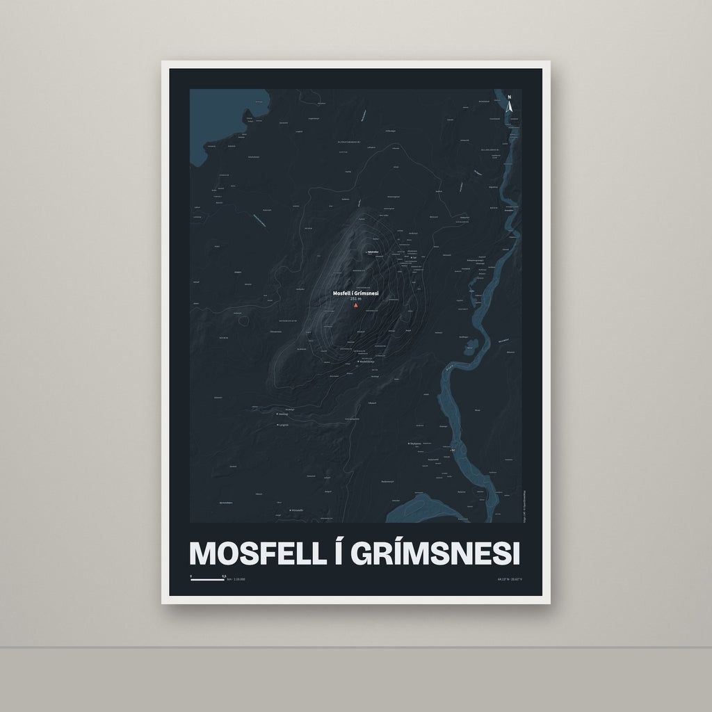 Mosfell í Grímsnesi – Nótt, rauður