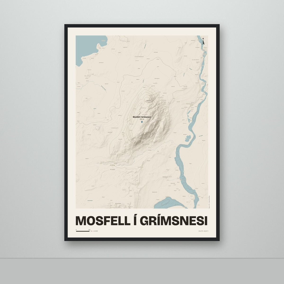 Mosfell í Grímsnesi – Sandur, blár