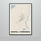 Mosfell í Grímsnesi – Sandur, lúpínufjólublár