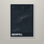 Mosfell – Nótt, lúpínufjólublár