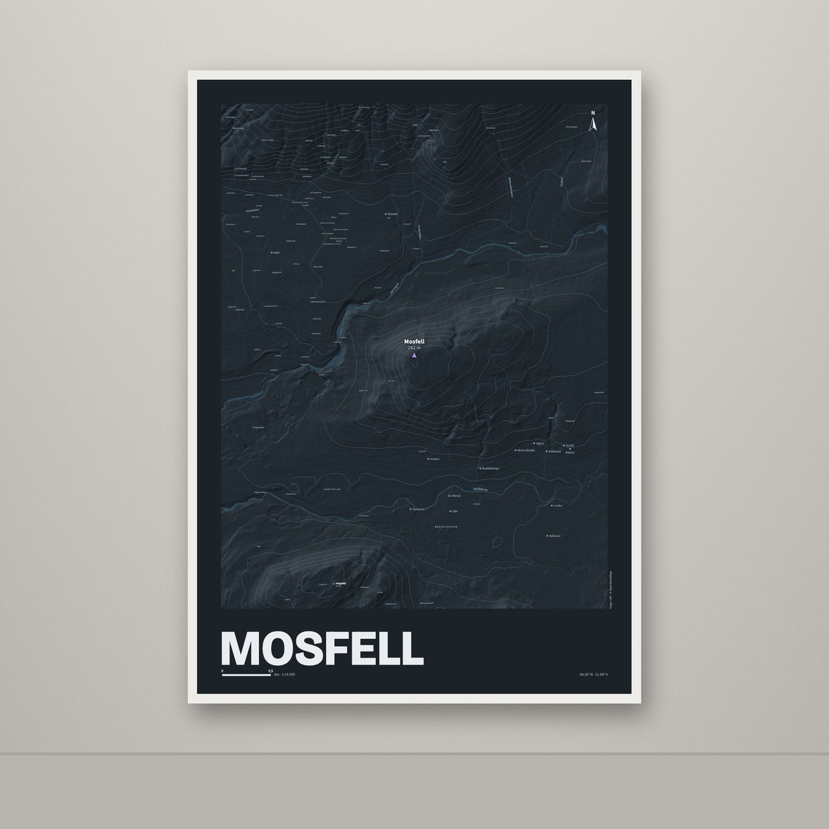 Mosfell – Nótt, lúpínufjólublár
