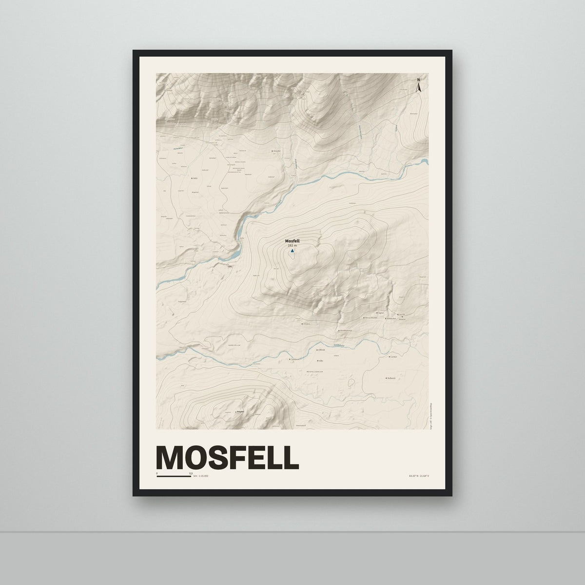 Mosfell – Sandur, blár