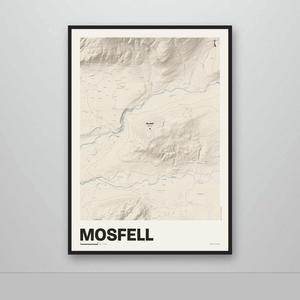 Mosfell – Sandur, lúpínufjólublár