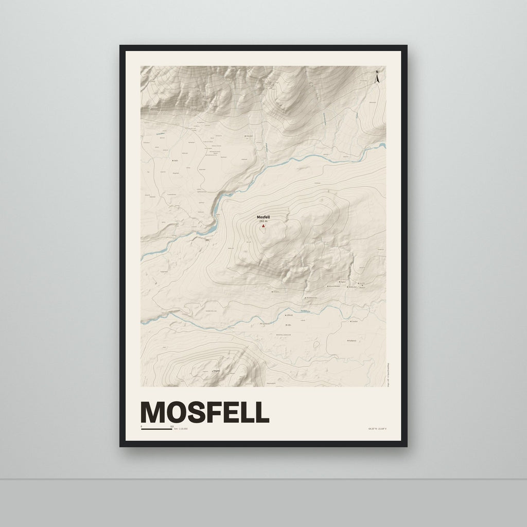 Mosfell – Sandur, rauður