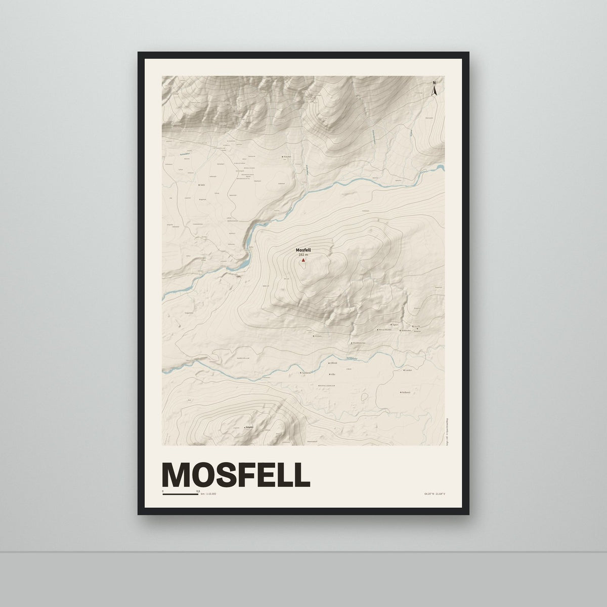 Mosfell – Sandur, rauður