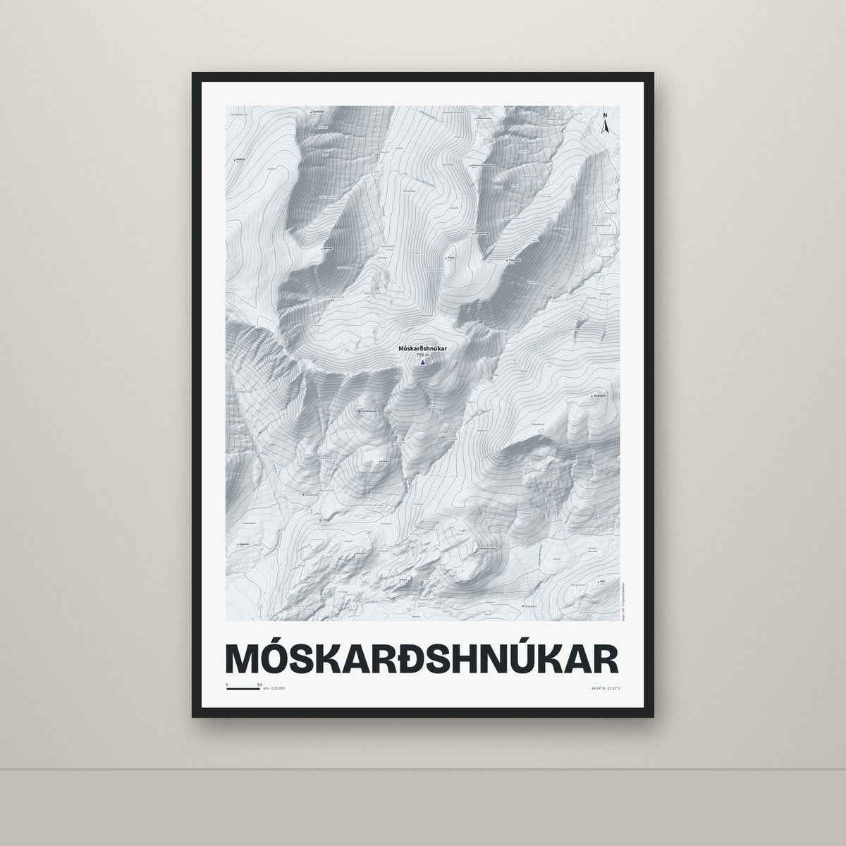 Móskarðshnúkar – Ljóst, lúpínufjólublár