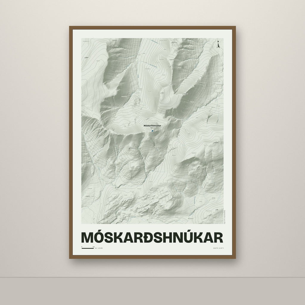 Móskarðshnúkar – Mosi, blár