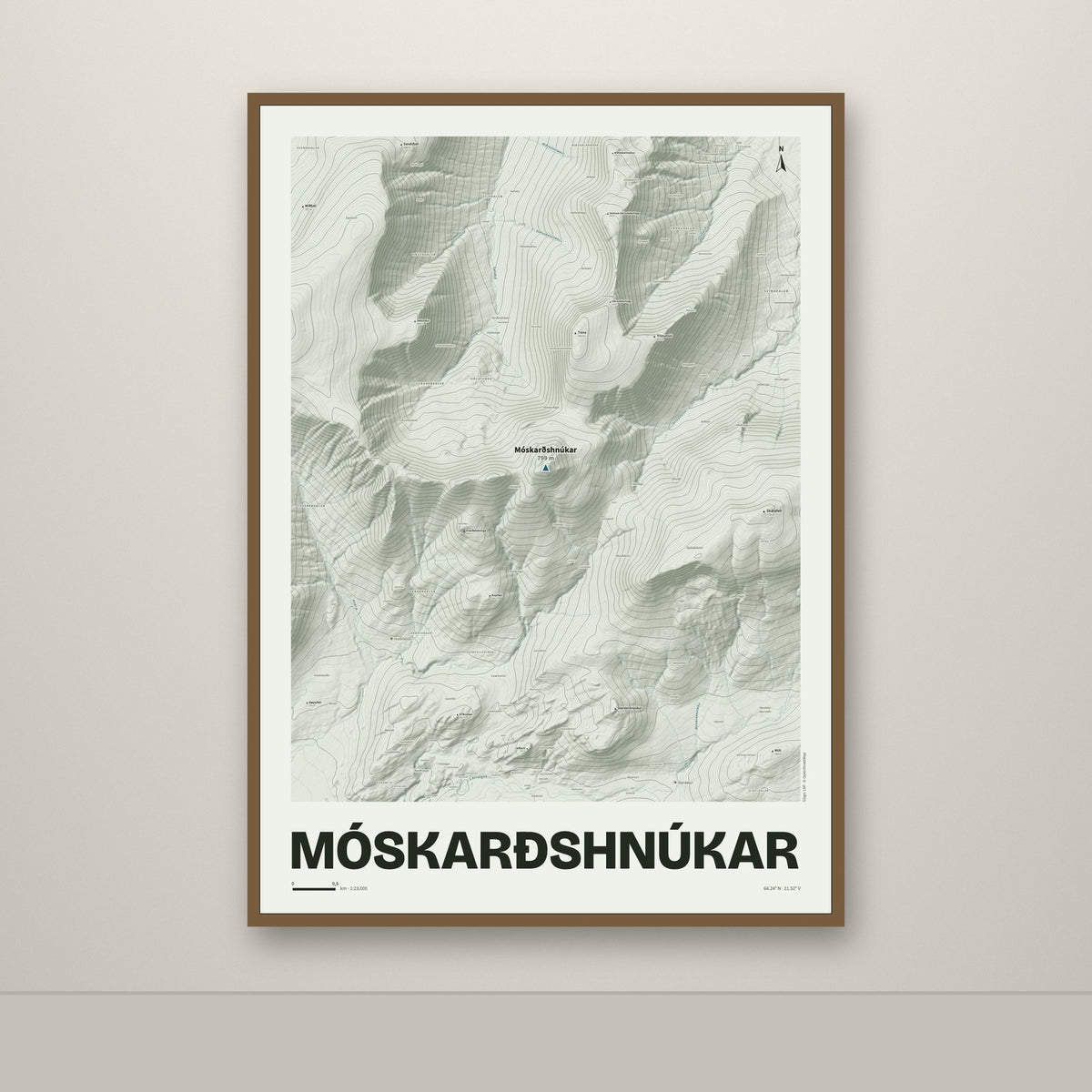 Móskarðshnúkar – Mosi, blár