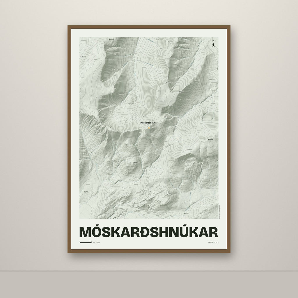 Móskarðshnúkar – Mosi, okkurgulur