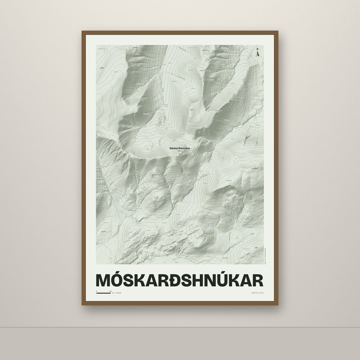 Móskarðshnúkar – Mosi, okkurgulur
