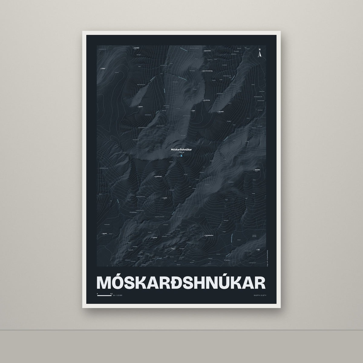 Móskarðshnúkar – Nótt, blár