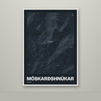 Móskarðshnúkar – Nótt, lúpínufjólublár